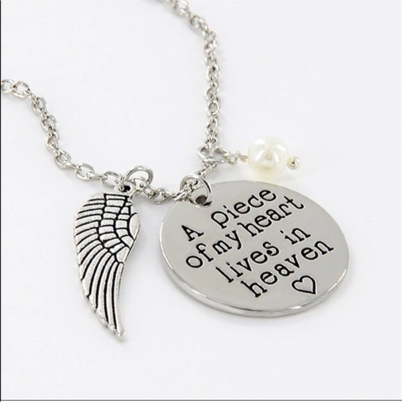 Jewelry - Piece of my Heart Live in Heaven Necklace (C2)